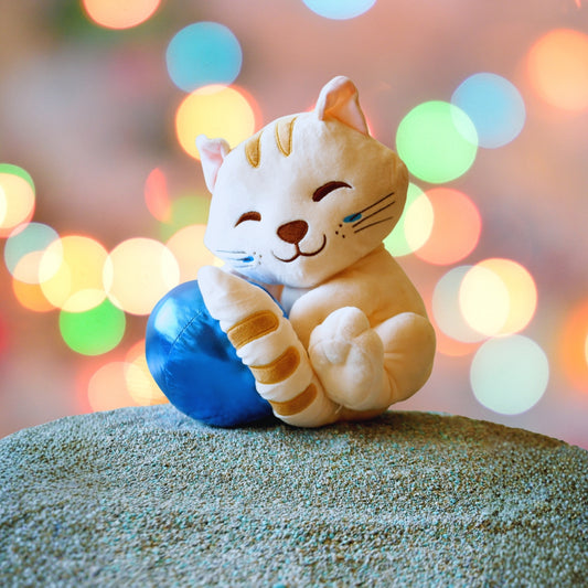 Peluche Gato AROMIAU 30 cm - Edición Oficial de Colección