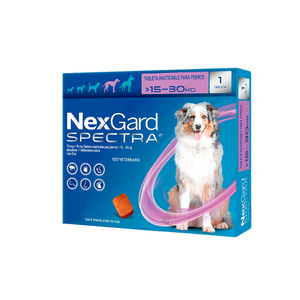 NexGard Spectra® Perro 15 a 30kg