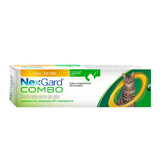 NexGard Combo para Gato 2.5–7.5 kg